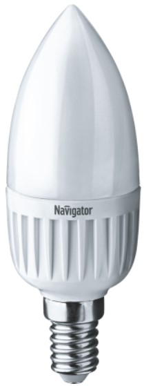 

Лампа светодиодная Navigator NLL-P-C37-5-230-2.7K-E14-FR 5Вт, 176-264В, 2700К, 375лм, Е14, 37х99мм, свеча, матовая (94480), NLL-P-C37-5-230-2.7K-E14-FR