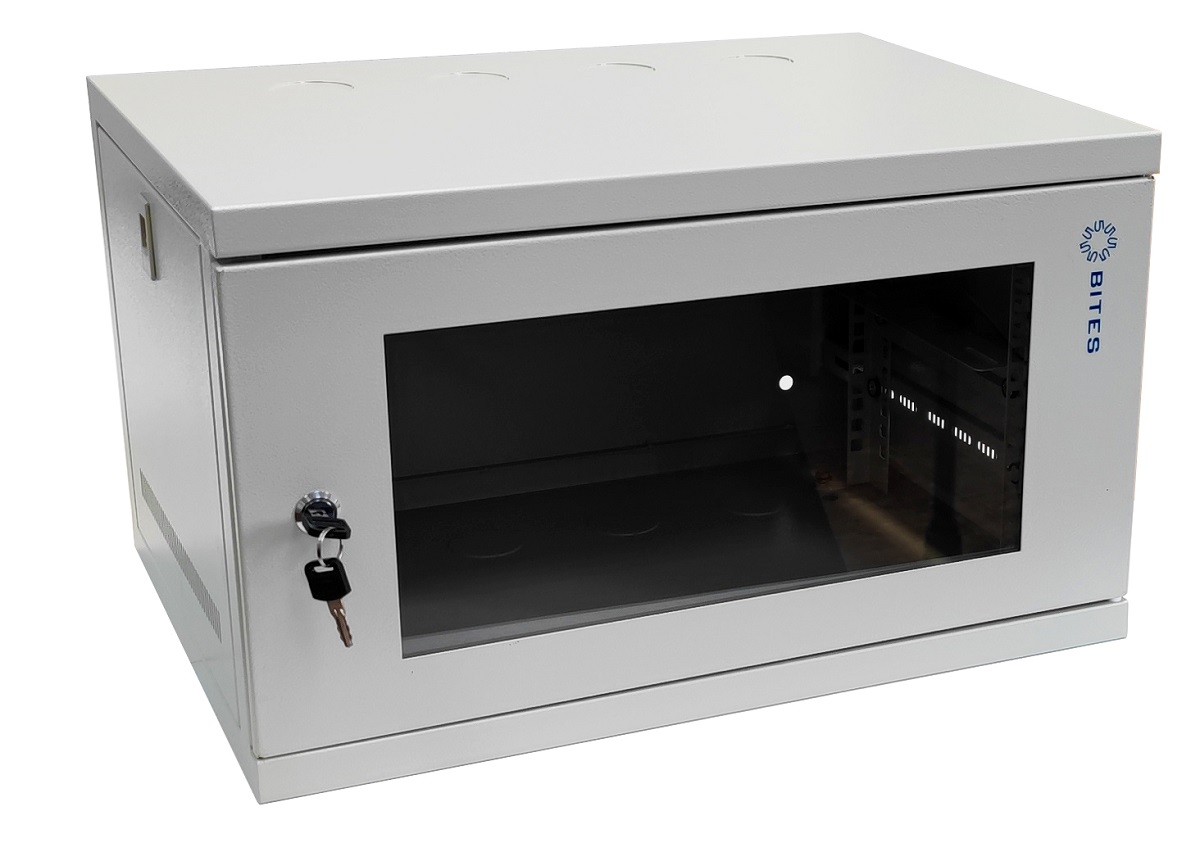 

Шкаф настенный 19", 6U 5bites TC5405-06G телекоммуникационный 6U/540*400/WALL/GREY, TC5405-06G