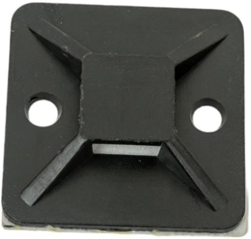 Изображение товара Площадка EKF plc-30x30-b самоклеящаяся 100 шт черный полиамид