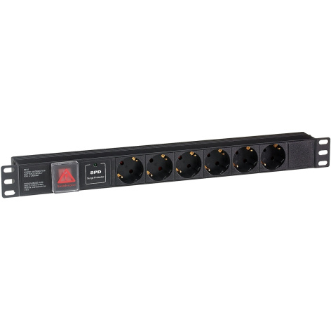 фото Блок розеток  Exegate ServerPro PDU-19H607 Al-6S-C14-SW-SPD1 в Уфе