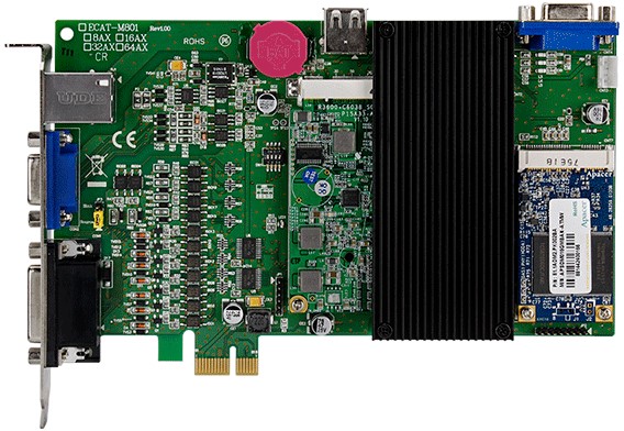 

Плата ICP DAS ECAT-M801-8AX EtherCAT Master, Max. 8-Axis Synchronously, 13-channel Digital I/O, 2-Axis Encoder, ECAT-M801-8AX