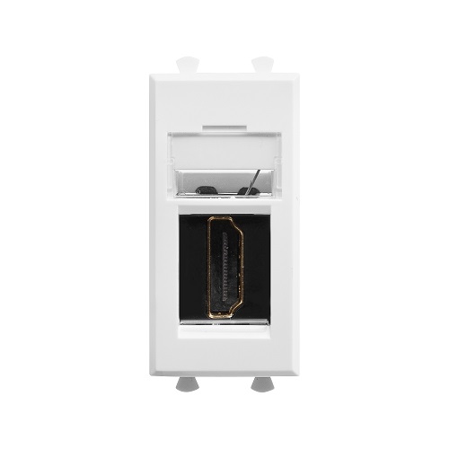 

Розетка DKC 4400251 модульная, HDMI, тип А-А, "Белое облако", 1 модуль, "Avanti", 4400251