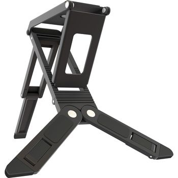 Изображение товара Устойчивая регулируемая настольная подставка для планшетов и видеокамер Wize Photo-eAzl