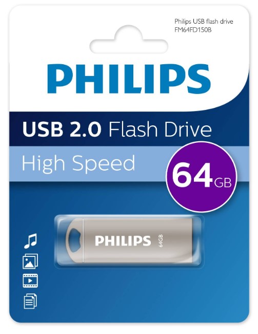 Накопитель USB 2.0 Philips FM64FD150B/97