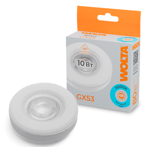 фото Лампа светодиодная WOLTA WSTD-GX-10W6KGX53-L в Екатеринбурге