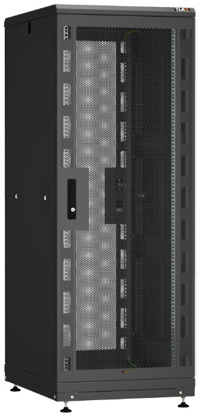 Изображение товара Напольный шкаф 19" TLK TFR-428080-PMPM-R2-BK для коммуникационного оборудования