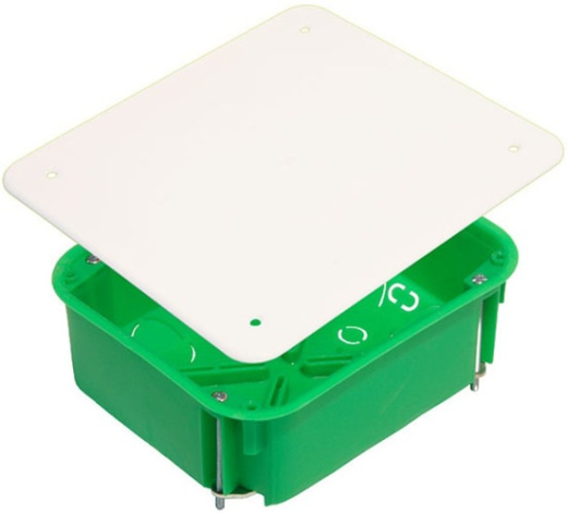 Изображение товара Коробка распределительная HEGEL КР1203-И для скрытой проводки 120х100х50 мм