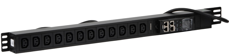 

Блок розеток NIKOMAX TLK-PPI-MN-A12-M21-WL-BK контролируемых электрических, Серия MN (Monitored), вертикальный, 12 розеток C13, нагрузка 16 А, шнур пи, TLK-PPI-MN-A12-M21-WL-BK