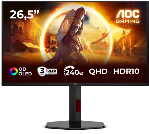 Изображение товара Монитор AOC 26,5" Q27G4ZDR с OLED экраном для игр и работы