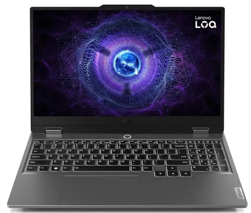 

Ноутбук Lenovo LOQ 15IAX9 83GS00EPRK i5-12450HX/16GB/512GB SSD/GeForce RTX 4050 6GB/15.6" FHD IPS/WiFi/BT/cam/noOS/grey, LOQ 15IAX9