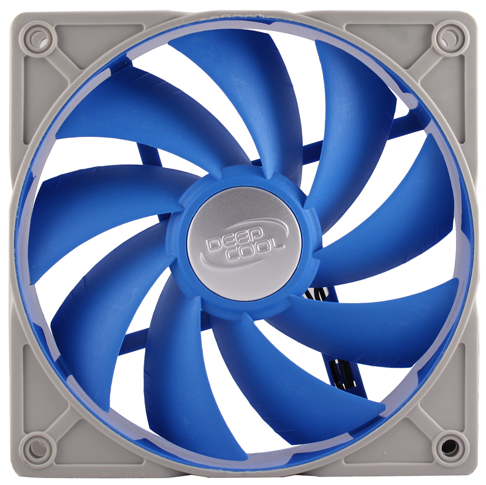 

Вентилятор для корпуса Deepcool UF120 Ultra silent (120x120x26 мм, 500 - 1500 об/мин, 74.34CFM, 17.8 - 30 дБ, 4-pin PWM) BOX, UF120