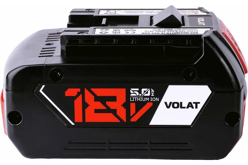 

Батарея VOLAT VT-BOS-GBA180-18.0V5.0AH аккумуляторная для Bosch 18.0V 5.0AH (Li-ion) BOS-GBA180LED, VT-BOS-GBA180-18.0V5.0AH