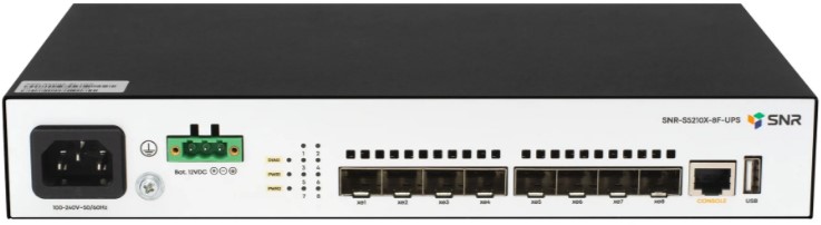 

Коммутатор управляемый SNR SNR-S5210X-8F-UPS уровня 2+, SNR-S5210X-8F-UPS