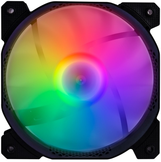 

Вентилятор для корпуса 1STPLAYER F1 Black F1-BK-3P 120mm, 1100rpm, 41.9CFM, 23.2dBa, 3-pin, Bulk, F1 Black