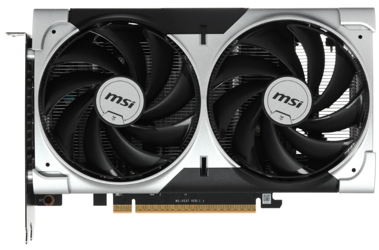 

Видеокарта PCI-E MSI GeForce RTX 5060 VENTUS 2X (RTX 5060 8G VENTUS 2X) 8GB GDDR7 128bit 2512/28000MHz HDMI 3*DP, GeForce RTX 5060 VENTUS 2X (RTX 5060 8G VENTUS 2X)