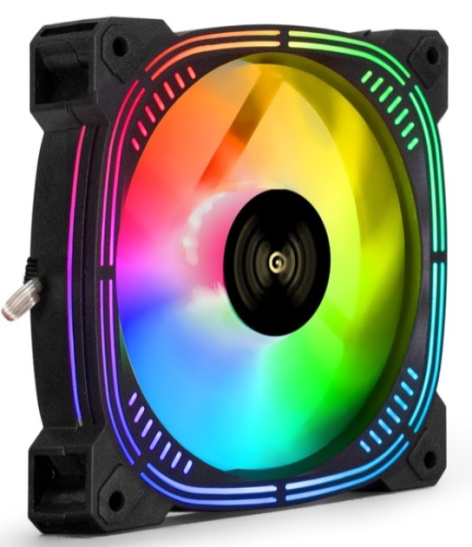 Изображение товара Вентилятор Exegate EX12025H6PSU-PWM.ARGB с подсветкой ARGB