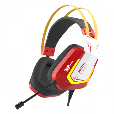 

Гарнитура Dareu EH732 Red игровая Red, подключение USB, подсветка RGB, EH732 Red