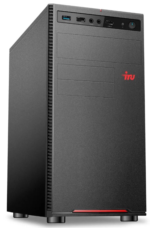 

Компьютер iRu Planio 320A5SE MT 2136609 Ryzen 3 3200G/8GB/256GB SSD/Vega 8/GbitEth/400W/FreeDOS/black, Planio 320A5SE MT