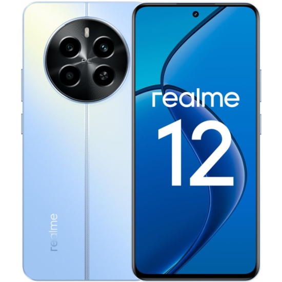 

Смартфон Realme Realme 12 4G 8/256GB RMX3871 (8+256) BLUE голубой, Realme 12 4G 8/256GB