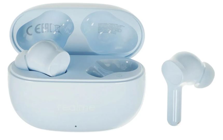 

Наушники беспроводные Realme Buds T200x 6941764471917 голубой, Buds T200x