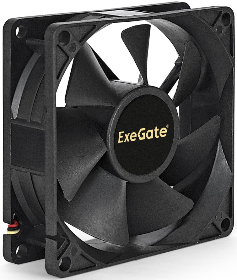 

Вентилятор Exegate ExtraPower EP08025S3P EX166174RUS 80x80x25 мм, подшипник скольжения, 3pin, 2200RPM, 23dBA, ExtraPower EP08025S3P