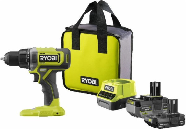 Изображение товара Дрель-шуруповерт Ryobi RDD18-2C415S