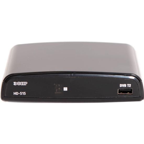 

Ресивер СИГНАЛ Эфир HD-515 20198 DVB-T2 черный, Эфир HD-515