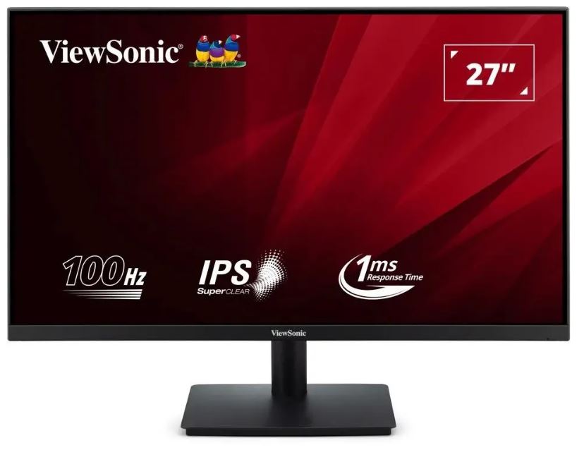 

Монитор 27" Viewsonic VA270-H-2 1920x1080, LED, 16:9, IPS, 300cd, 178гр/178гр, VGA, HDMI, 100Hz, black, VA270-H-2