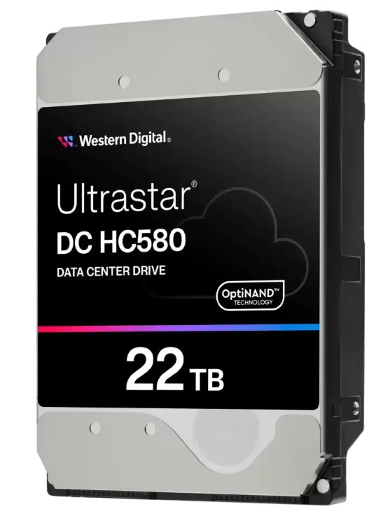 

Жесткий диск 22TB SAS 12Gb/s Western Digital WUH722422AL5204 7200rpm, 512MB, DC HC580, WUH722422AL5204