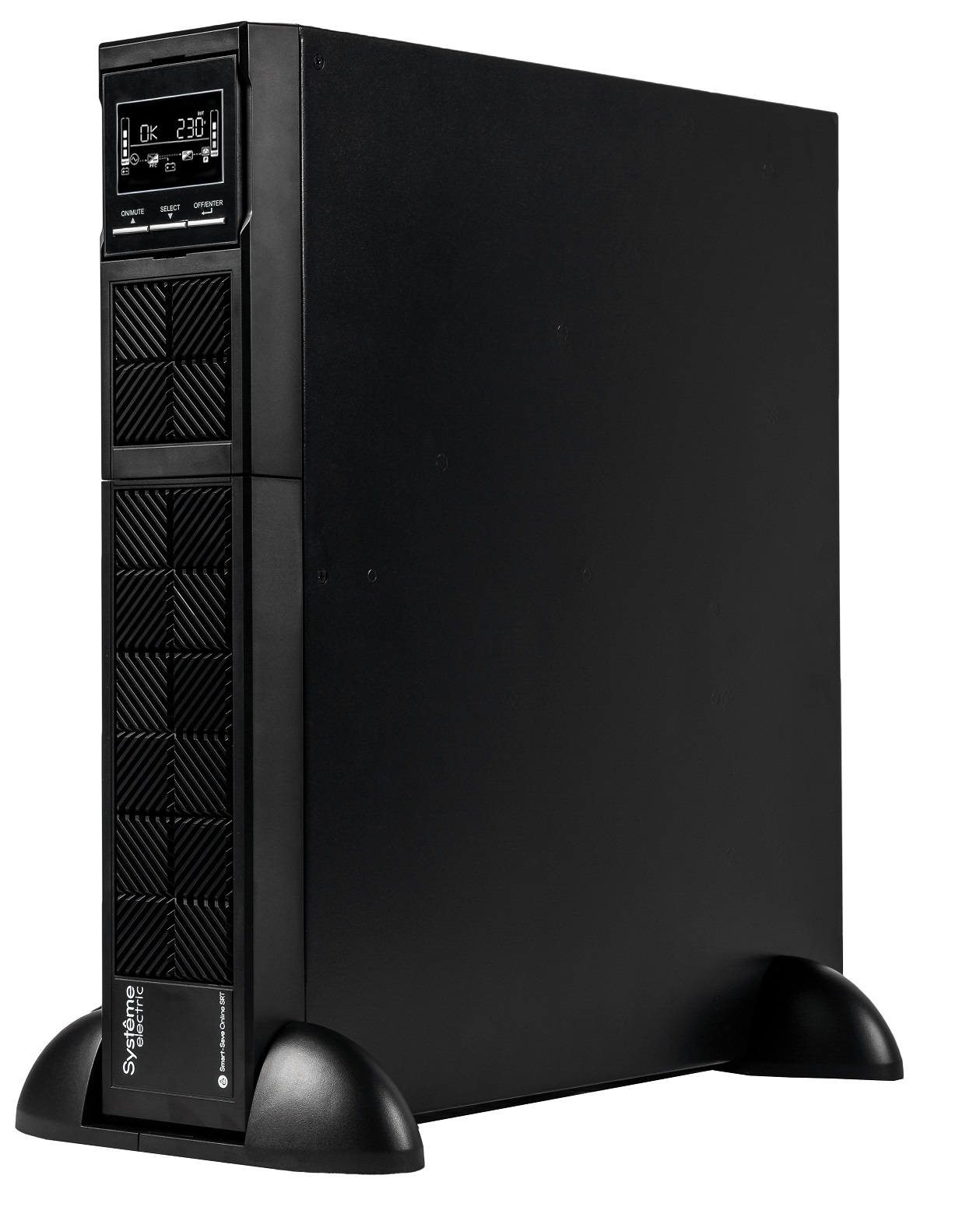 

Источник бесперебойного питания Systeme Electric SRTSE2000RTXLI-NC Smart-Save Online SRT 2000 ВА, конвертируемый форм-фактор 2U, 230 В, 8 розеток IEC, SRTSE2000RTXLI-NC