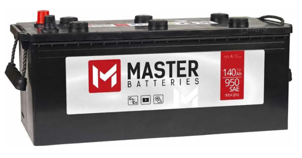 Изображение товара Аккумулятор MASTER BATTERIES MBT1403 12 В 140 Ач для грузовых авто