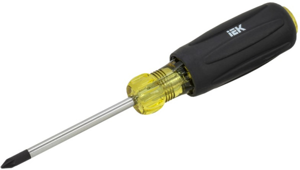Изображение товара Отвертка IEK A2L5-SC10-T3-PZ1 для винтов с намагниченным наконечником