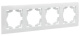 фото Рамка четверная  EKF EWM-G-304-10 в Санкт-Петербургe