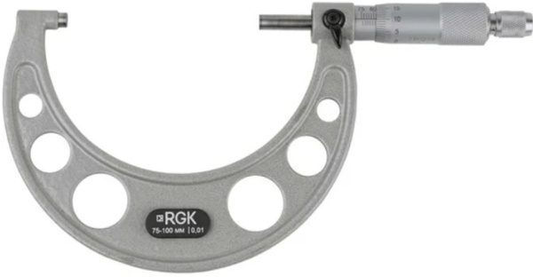 Изображение товара Микрометр RGK MРМ-100 - точный измерительный инструмент для профессионалов