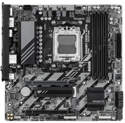 фото Материнская плата mATX GIGABYTE B840M DS3H WIFI6 в Екатеринбурге