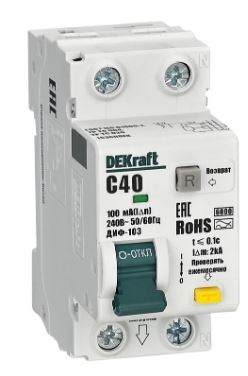 Изображение товара Автомат дифференциальный DEKraft 16360DEK