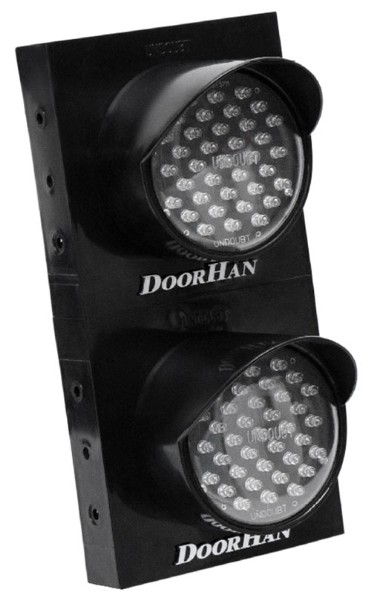 Светофор DoorHan TL-LED 2-секционный светодиодный светофор (зелёный + красный), 230В