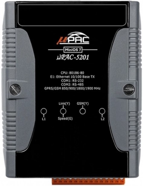 

Контроллер ICP DAS uPAC-5201 CR μPAC-5000 with LAN and 2G (GPRS), uPAC-5201 CR