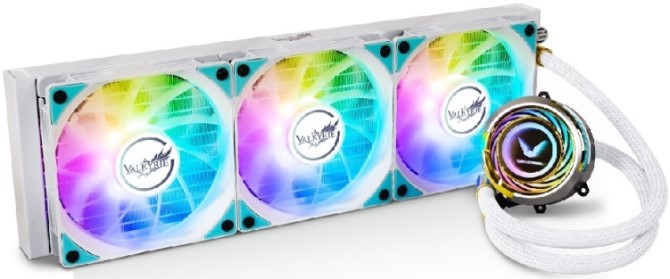 

Система охлаждения жидкостная Valkyrie Jarn 360 ARGB White HW C360W LGA115x/2011/1200/1700/AM4/AM5 (3*120mm, 700-1850rpm, 75CFM, 34dBa, 300W TDP), Jarn 360 ARGB White
