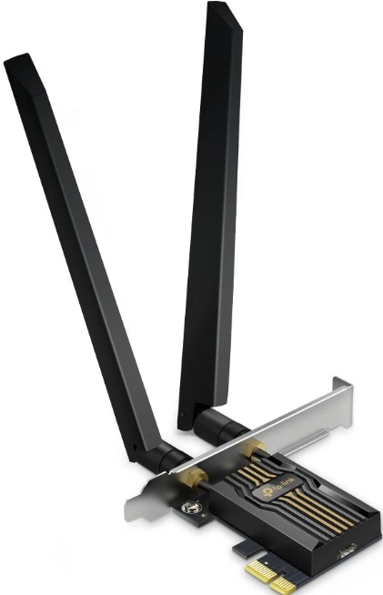 

Адаптер TP-LINK Archer TBE552E BE9300 трехдиапазонный беспроводной PCI Express Wi-Fi 7 с поддержкой Bluetooth 5.4, Archer TBE552E
