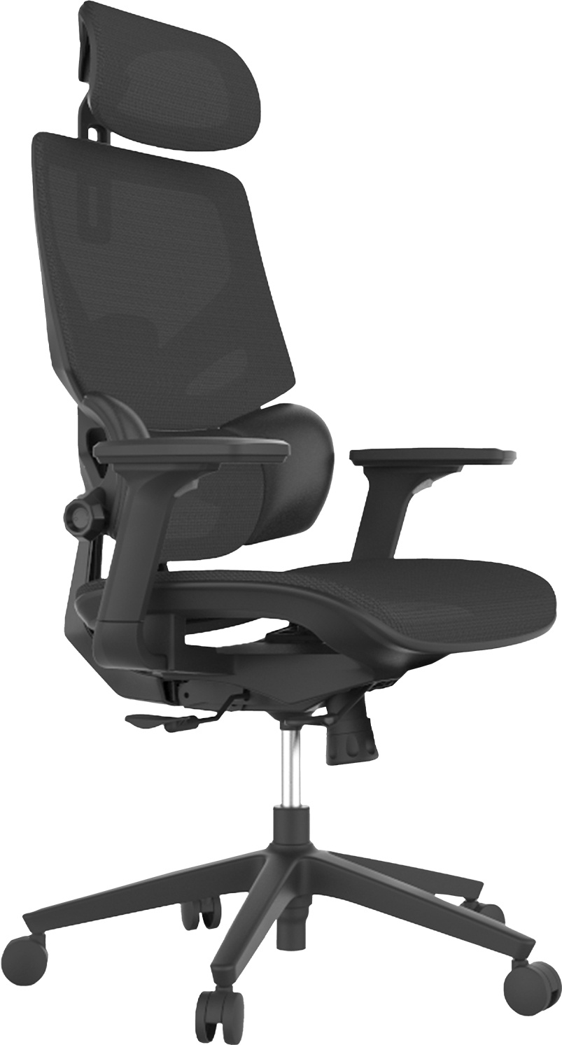 

Кресло Cactus CS-CHR-MC01-BK черное, CS-CHR-MC01-BK