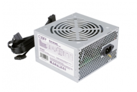 

Блок питания ATX CBR PSU-ATX400-12EC 400W, 120mm fan, PSU-ATX400-12EC