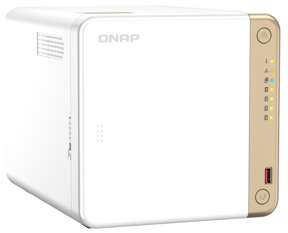 

Сетевой RAID-накопитель QNAP TS-462-2G 4 отсека 3,5"/2,5", 1 порт 2,5 GbE BASE-T, HDMI-порт, 2 слота M.2 2280 NVMe SSD, Intel Celeron N4505 до 2,9 ГГц, TS-462-2G