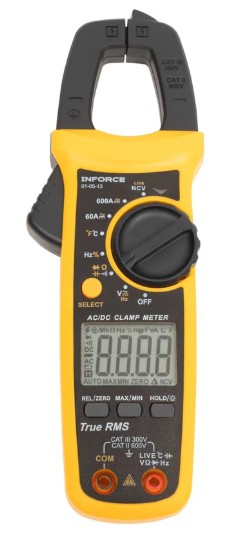 

Токоизмерительные клещи Inforce 01-05-13 цифровые с автодиапазоном, 01-05-13