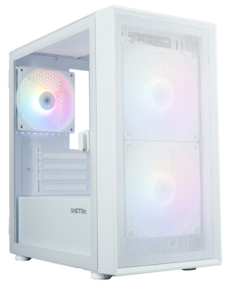 Изображение товара Корпус для компьютера Xastra A305M 3ARGB White Mid Tower