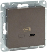фото Розетка USB  EKF UP1-SOM-USBCF