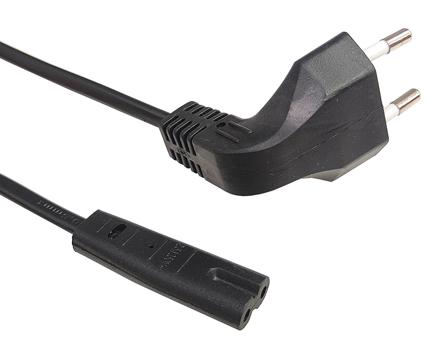 

Кабель питания Filum FL-PC2.5-EUA-C7-3M CEE 7/16 угловой - С13, 2х0.5, 220В, 2.5A, чёрный, 3м, FL-PC2.5-EUA-C7-3M