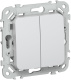 фото Переключатель двухклавишный  IEK FI-V22-0-10-1-K36