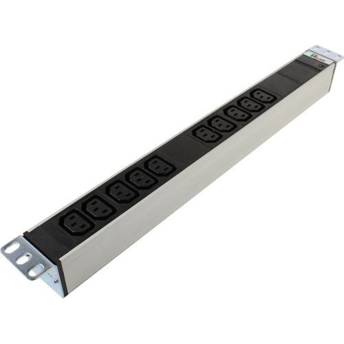 

Блок розеток ЦМО R-10-10C13-I-440-Z Rem-10 без шнура с инд., 10 IEC 60320 C13, вход IEC 60320 C14, 10 A, алюм., 19", R-10-10C13-I-440-Z