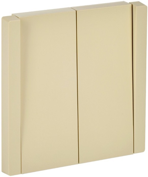 

Переключатель перекрестный IEK FP-V23-0-10-1-K10 FORTE&PIANO 2-клавишный 10А FP409 ваниль, FP-V23-0-10-1-K10